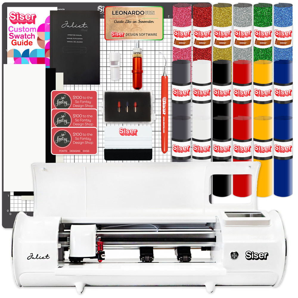 Siser Juliet Deluxe Easyweed Heat Transfer (HTV) Bundle