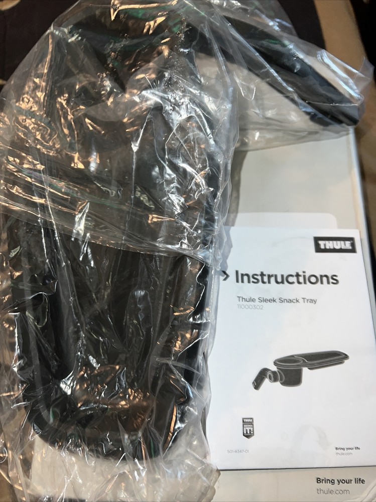 Thule 11000302 Sleek Snack Tray Stroller Attachment Black