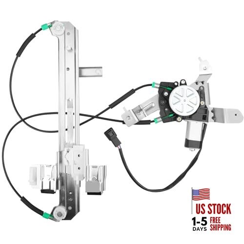Power Window Regulator with Motor Assembly Replacement for Rear Driver Side