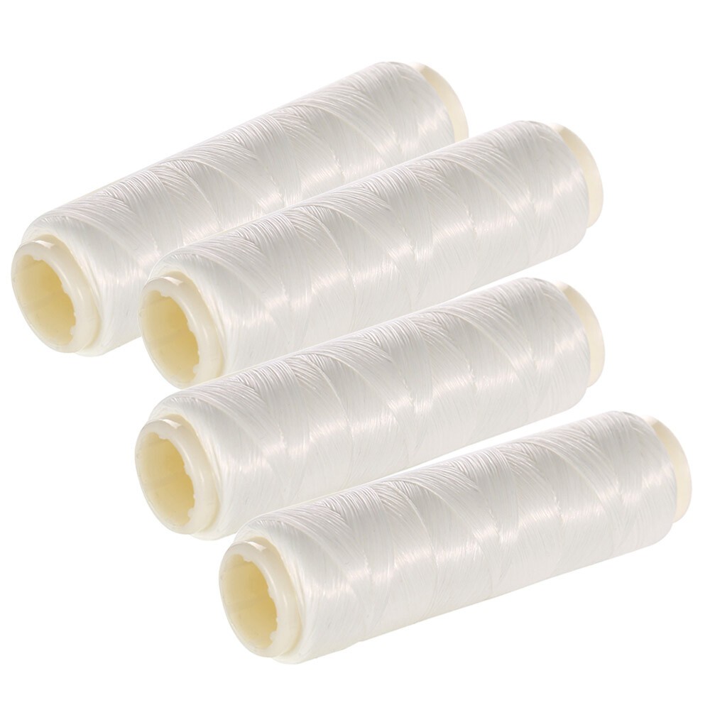 Fishing Bait Elastic Thread for Hook Attachment No Knots 4Pcs Pack