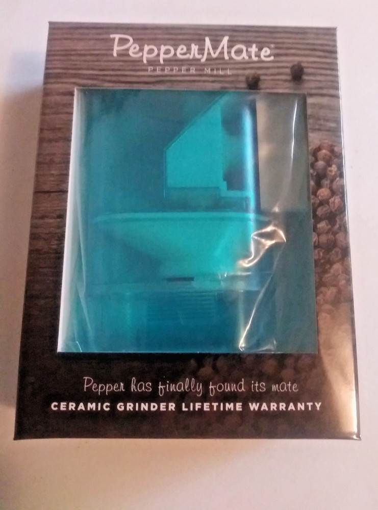 PepperMate Pepper Mill Aqua