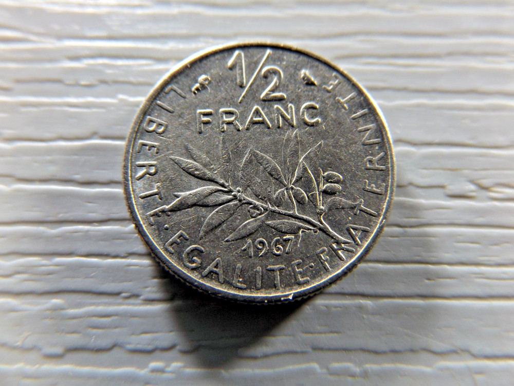FRANCE 1967 Half Franc