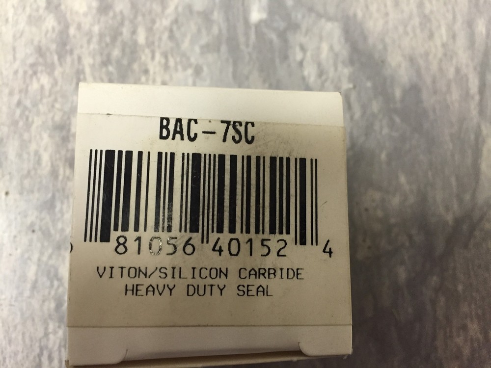 Ace Pumps Silicon Carbide Seal Replacement Kit- BAC-7SC (40152)