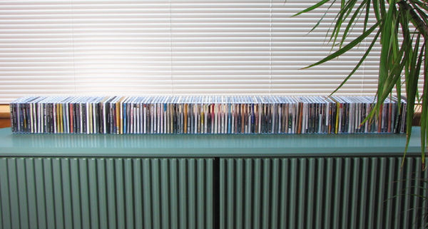 CD Storage Rack - modular CD organiser (60 capacity)