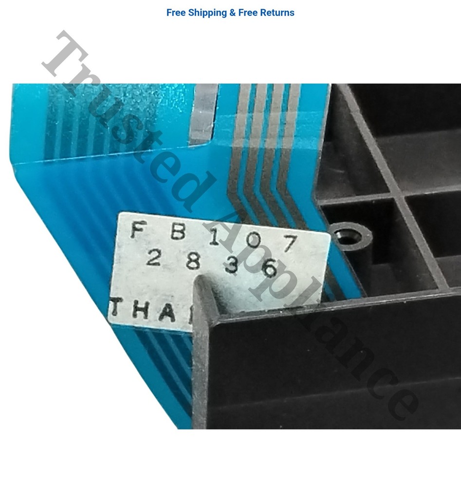 Microwave Control Panel Console FPNLCB168MRK0 BLACK