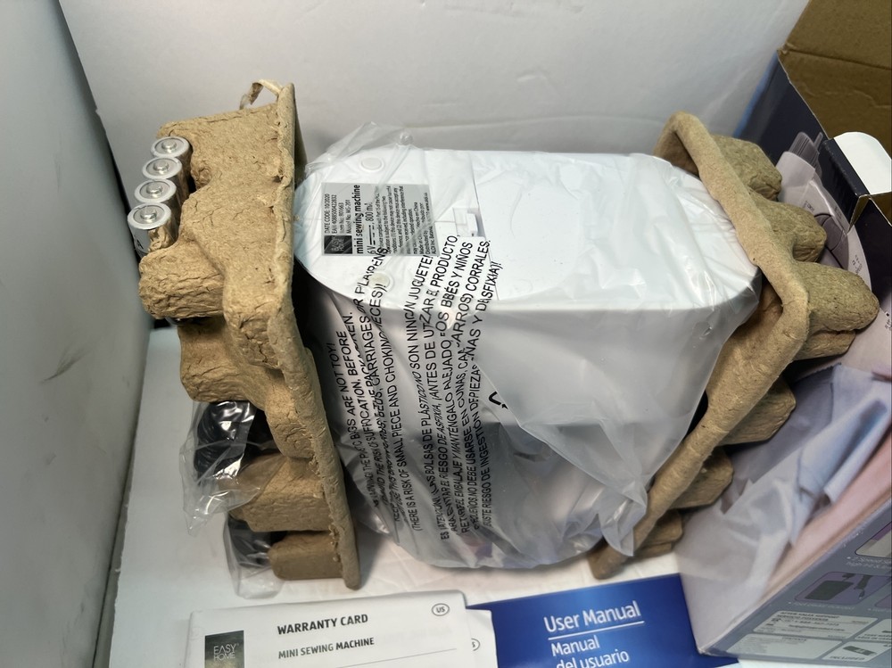 Easy Home Mini Sewing Machine New Open Box