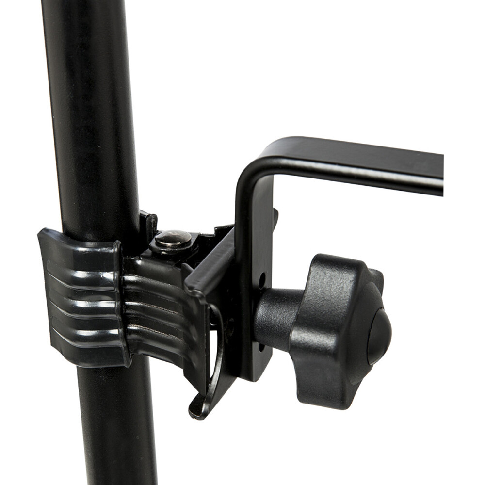 Stagg Durable Short Lighting Holder with Clamp - Black SCL-LIGHT1