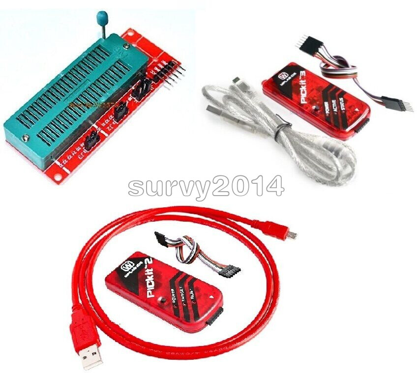 PICkit3 PIC KIT3 PICkit2 KIT2 Debugger Programmer Emulator PIC Controller New