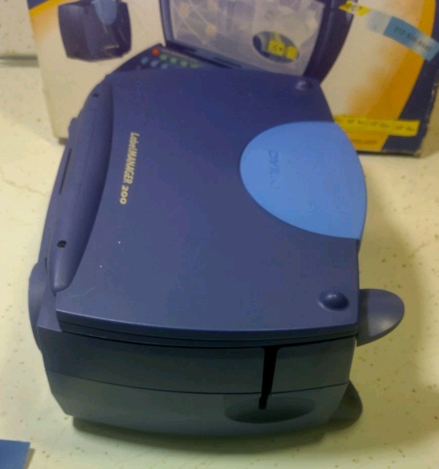 Dymo Label Manager Maker 200 Machine W Box Tested Working