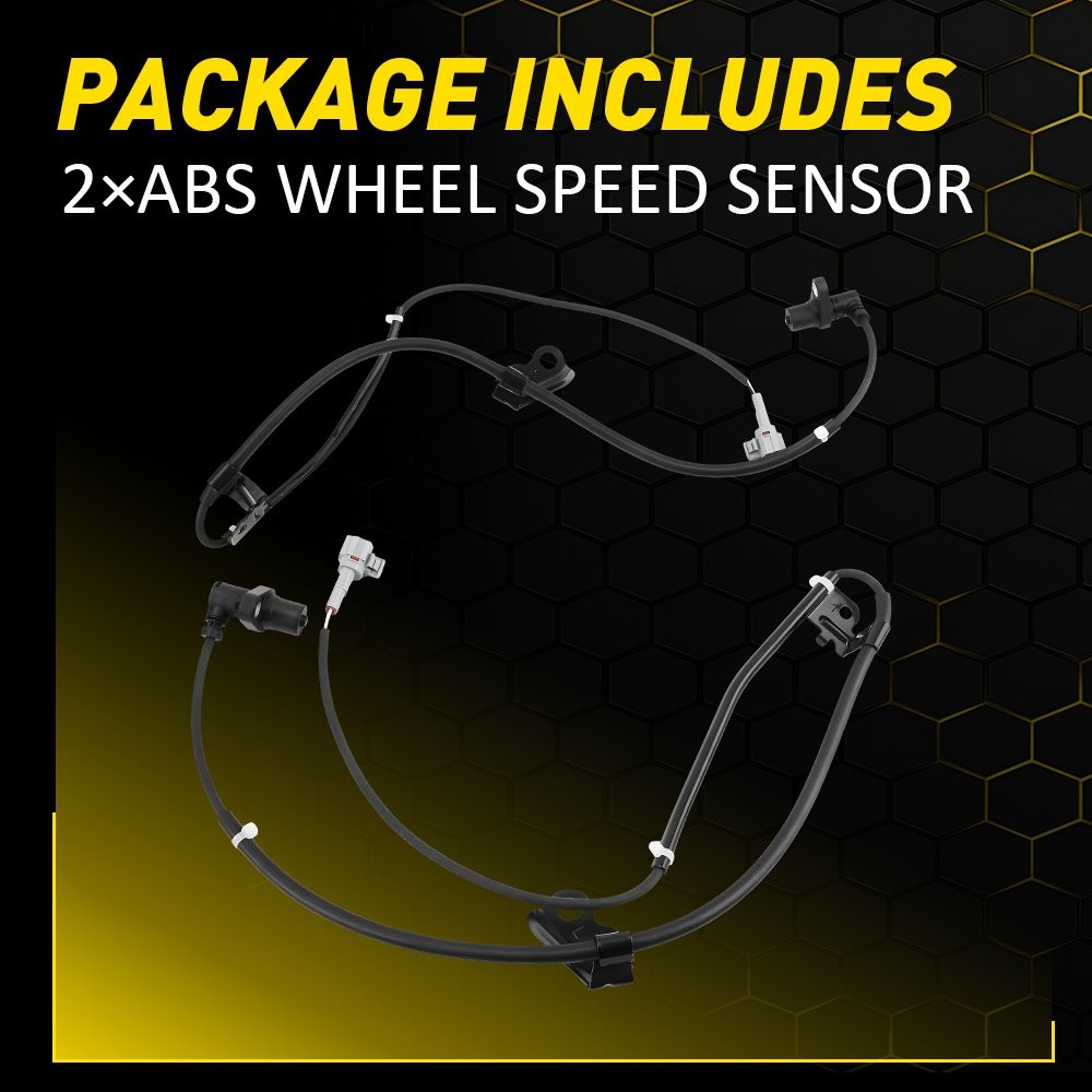 2pcs Front Left & Right ABS Wheel Speed Sensor For Toyota 2004-2008 Prius Base