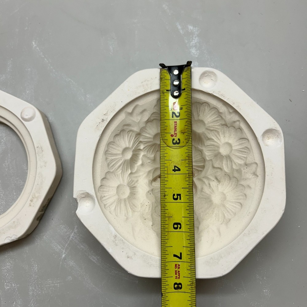 Unbranded Ceramic Casting Mold Decorative Daisy Flower Base #46