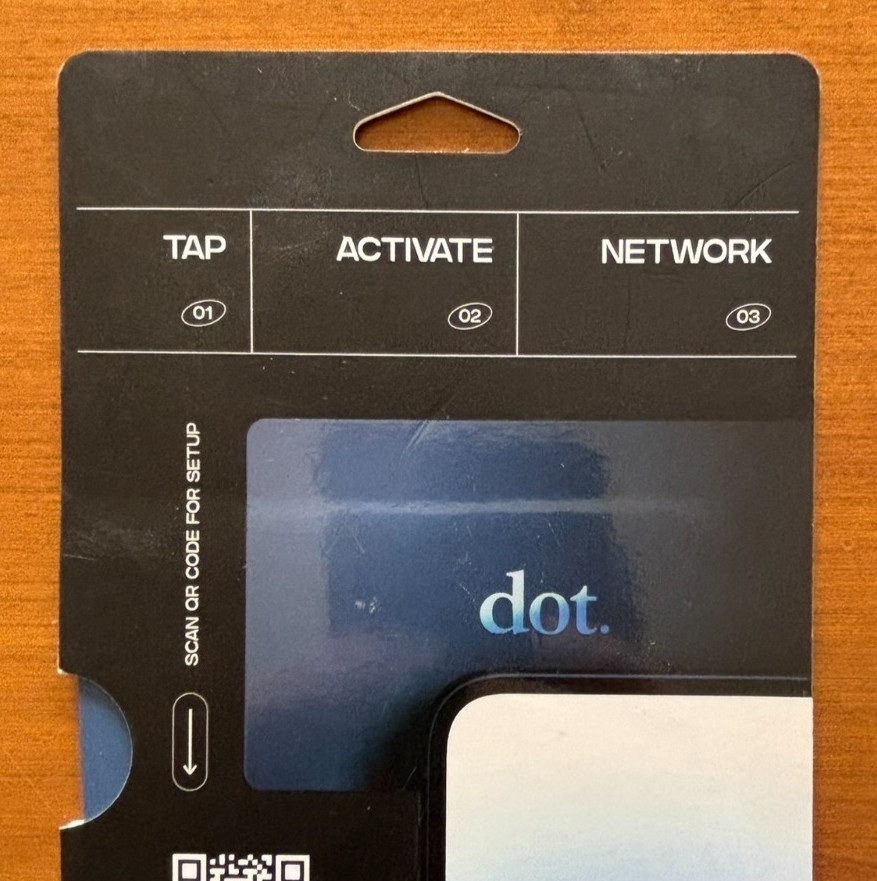 Dot.Card Blue (Networking Card)