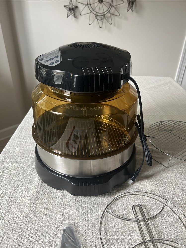Nuwave Pro Plus Infrared Oven w Metal Extender Ring & Pizza Kit Model 20604
