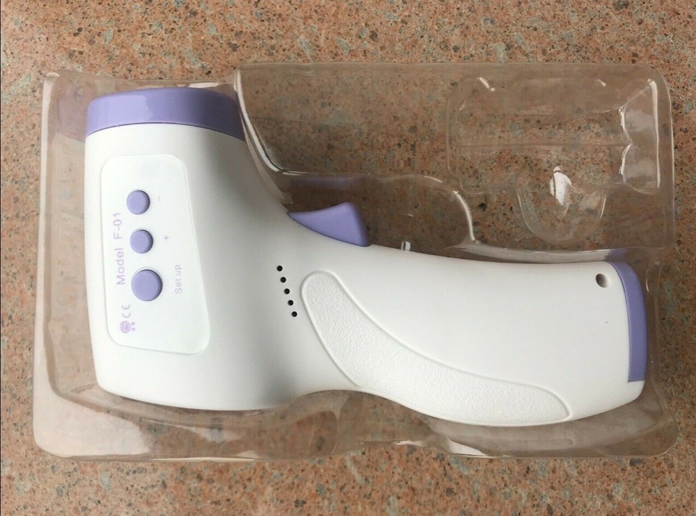 FDA & CE approved Infrared Thermometer. Digital Non-contact Touch-less Multi-use