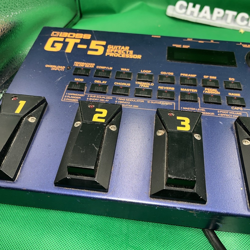 Boss GT-5 Multi-Effects Guitar Processor Pedal - Used, Tested