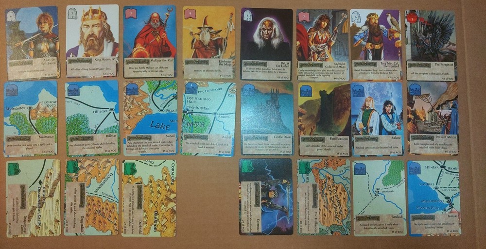 Spellfire CCG Third Edition Complete set 1-400 363 total cards no chase