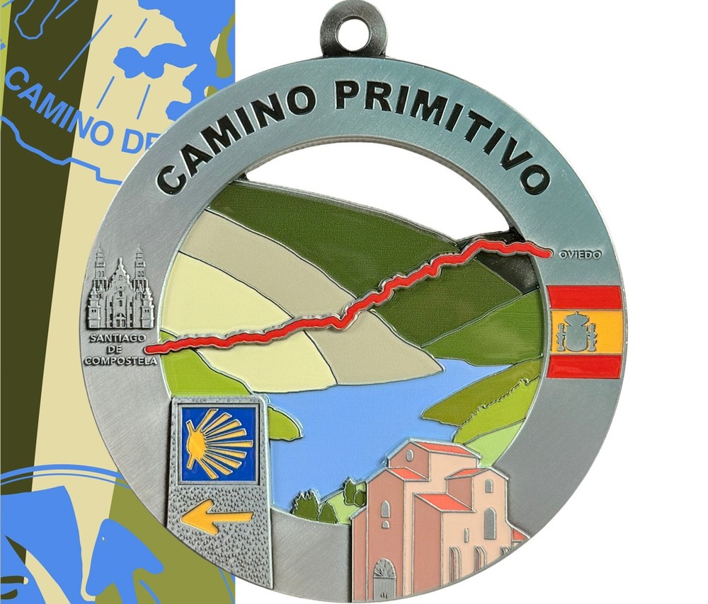 Camino Primitivo Medal