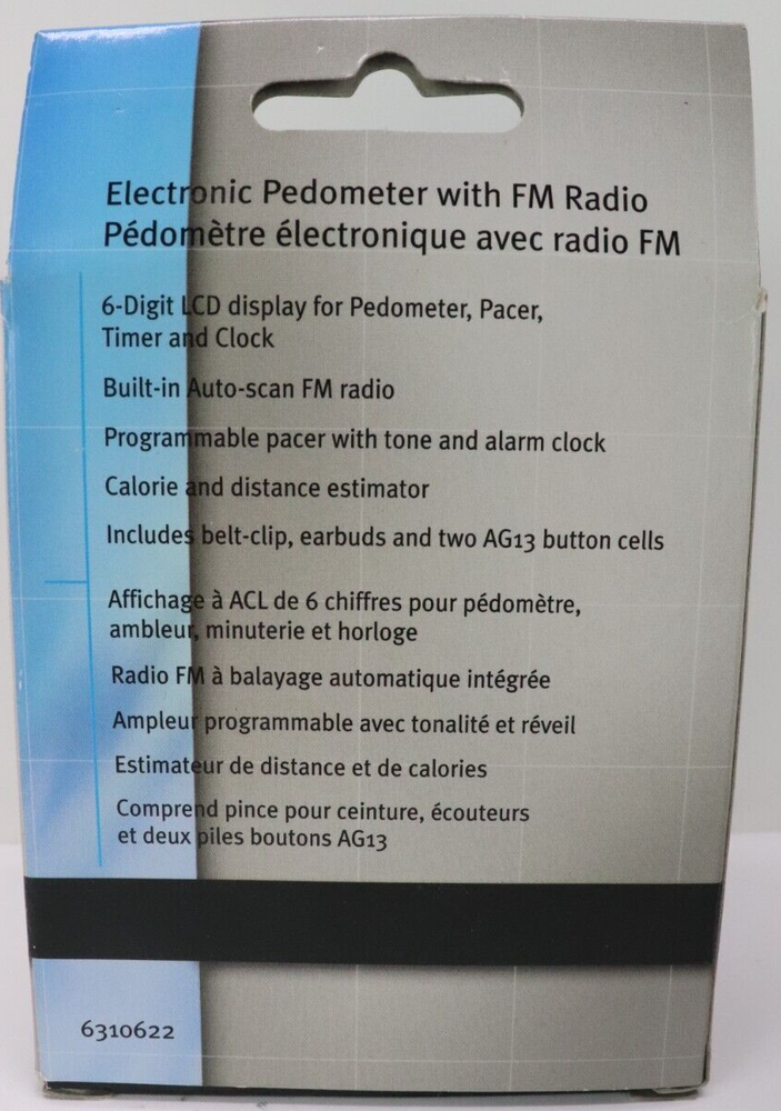 2 Nexxtech Electronic Pedometer 6310622 & 6300618