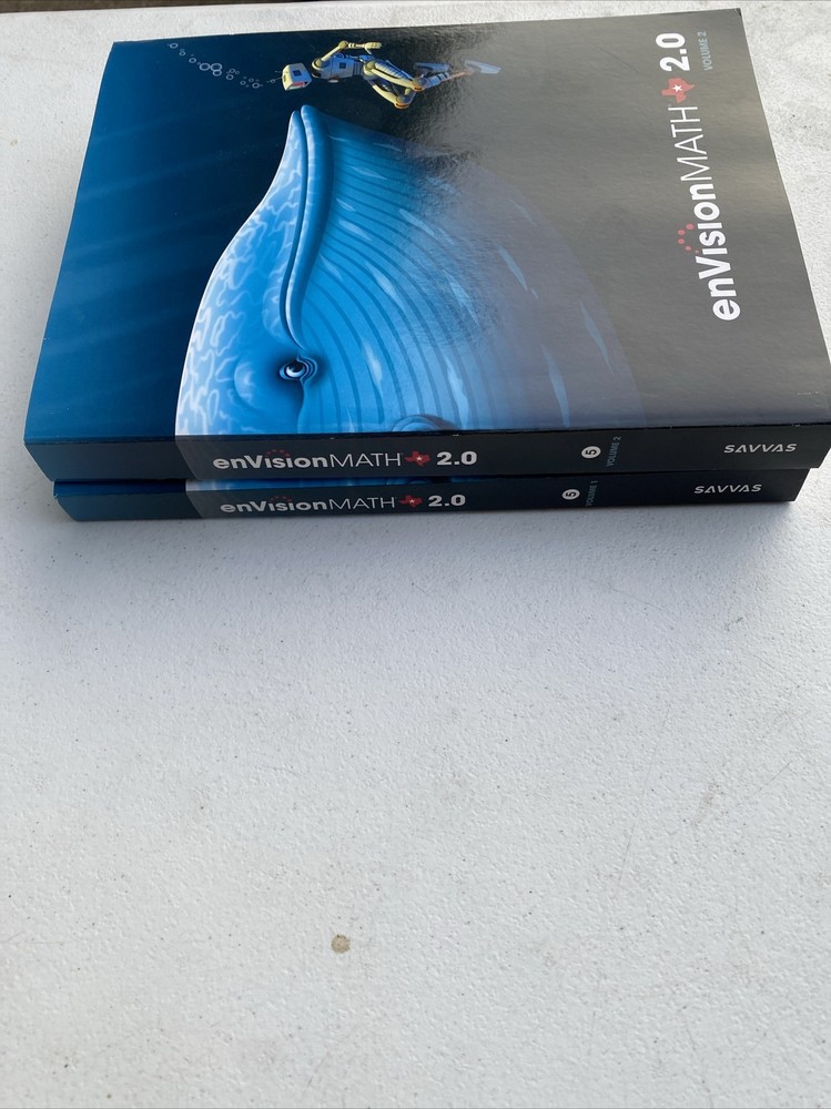Envision Math Grade 5 Volume1&2!!