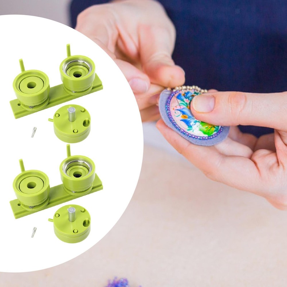 Button Maker Model Interchangeable Die Button Making Model