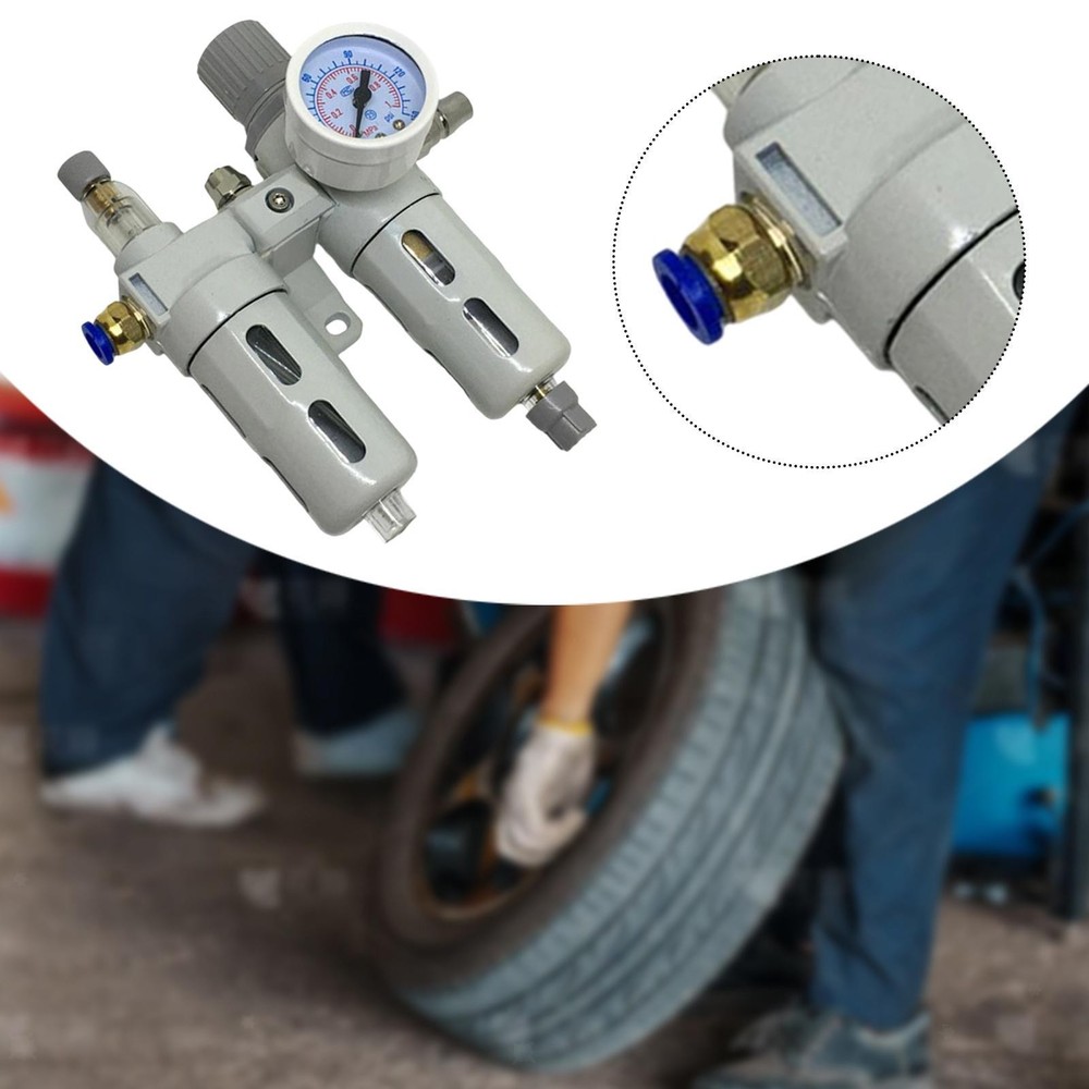 Tire Changer Air Filter Regulator Space Saving Easily Install Efficient