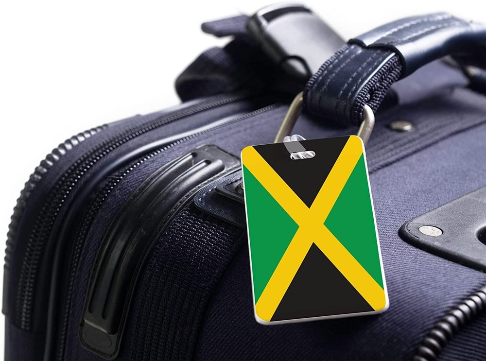 Jamaica Flag Luggage Tag