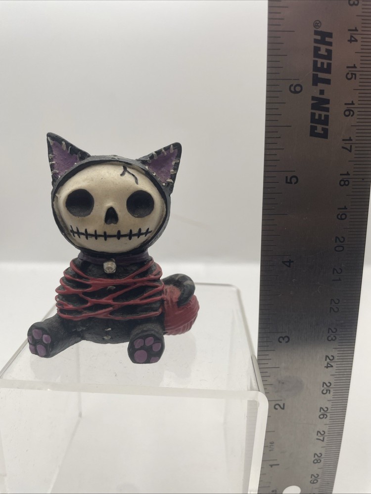 Furrybones Skeleton Black Cat Figurine Mao Mao Y7873