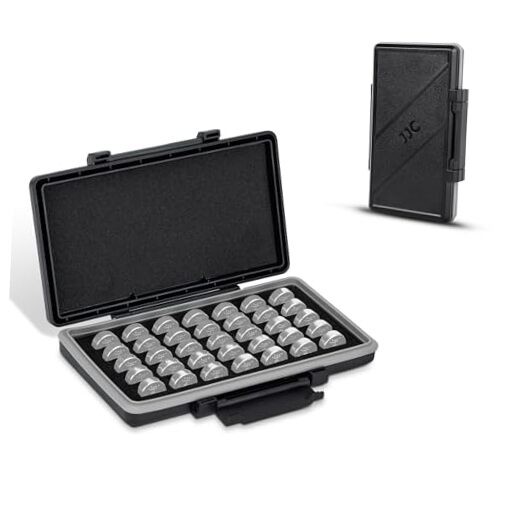LR44 Battery Case Holder, Water-Resistant Compact For 35x LR44 Battery Case