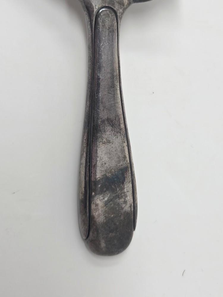 Vintage H.S. Co Silverplate Crumb Tray Set Monogram Engraved Handle Scraper