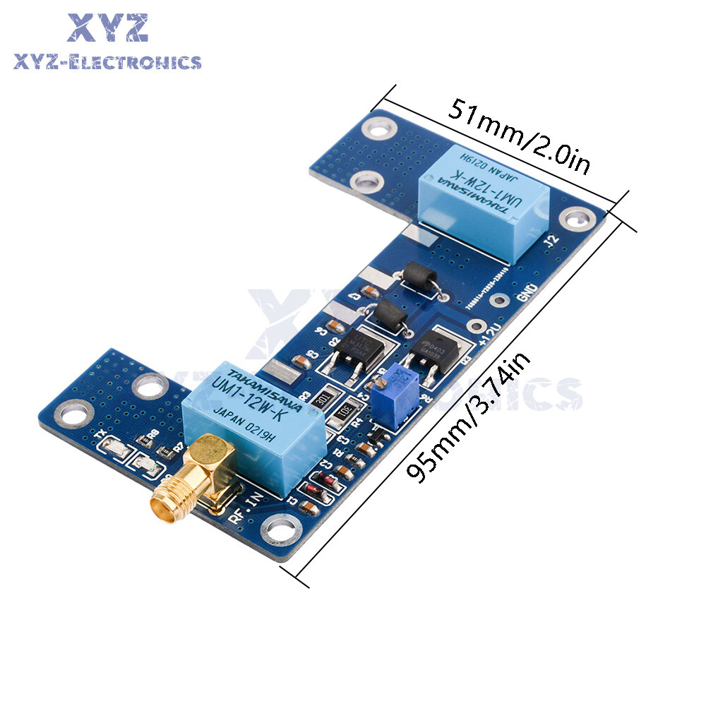 RF Power Amplifier Board Transceiver Circuit PCB Module for 1-5W Walkie-talkie