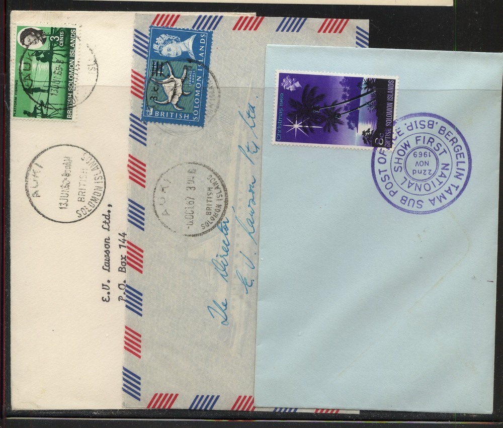 Solomon  Islands    3  covers       MS1224