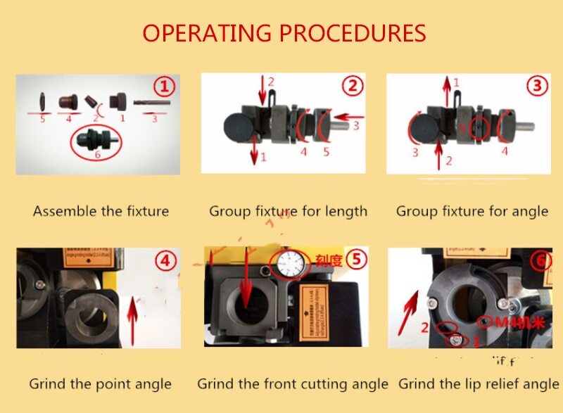 GD-314 Milling Cutter Grinder Cemented Carbide Cutter Drill Bit Grind Sharpener