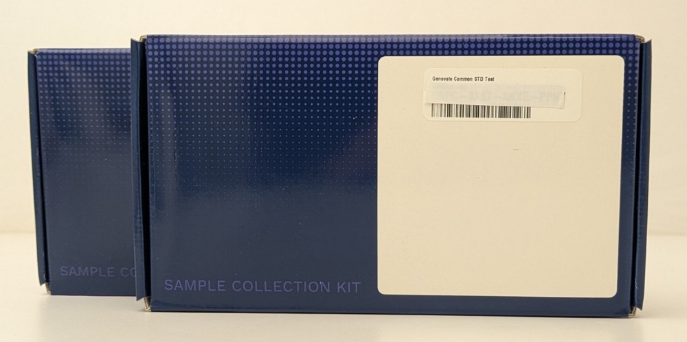 2 Genovate Common STD Test Sample Collection Kit