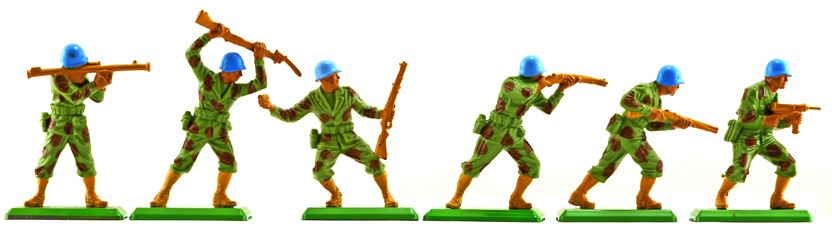 Britains Deetail #7601 Task Force Peacekeepers - 1990 production Mint condition