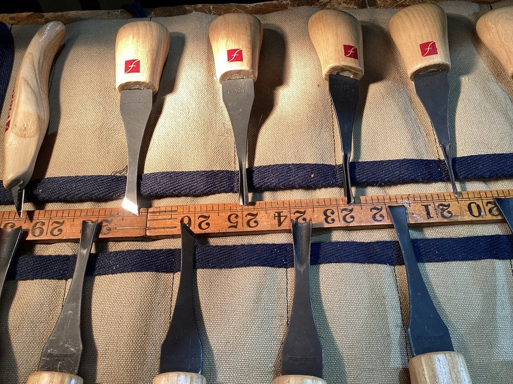 Large group flexcut & misc wood carving tool set Gunsmith