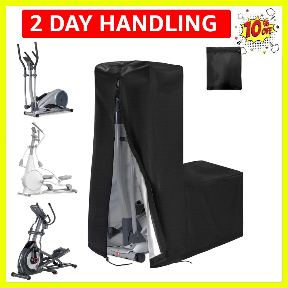 Elliptical Cover, Waterproof & Dustproof Elliptical Exercise Machine Cover fo...