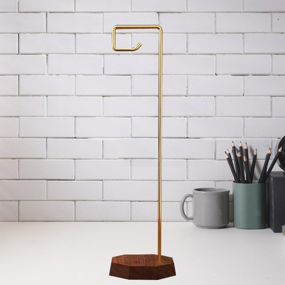 Wind Chime Stand Hanger with Flat Base Decor Support Windchime Holder for