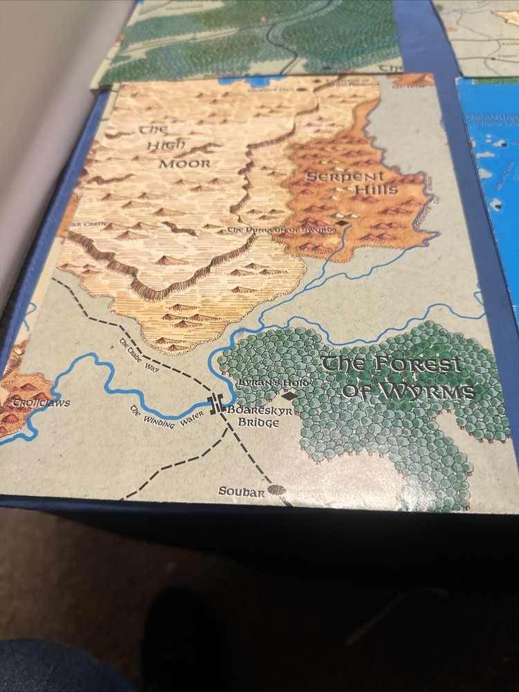 Advanced Dungeons & Dragons 2nd Edition Forgotten Realins Compaing Setting
