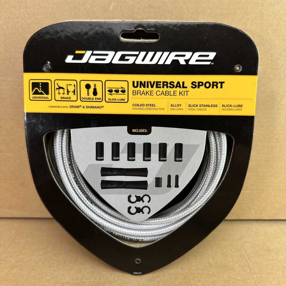 Jagwire Universal Sport Brake Cable Kit, Black
