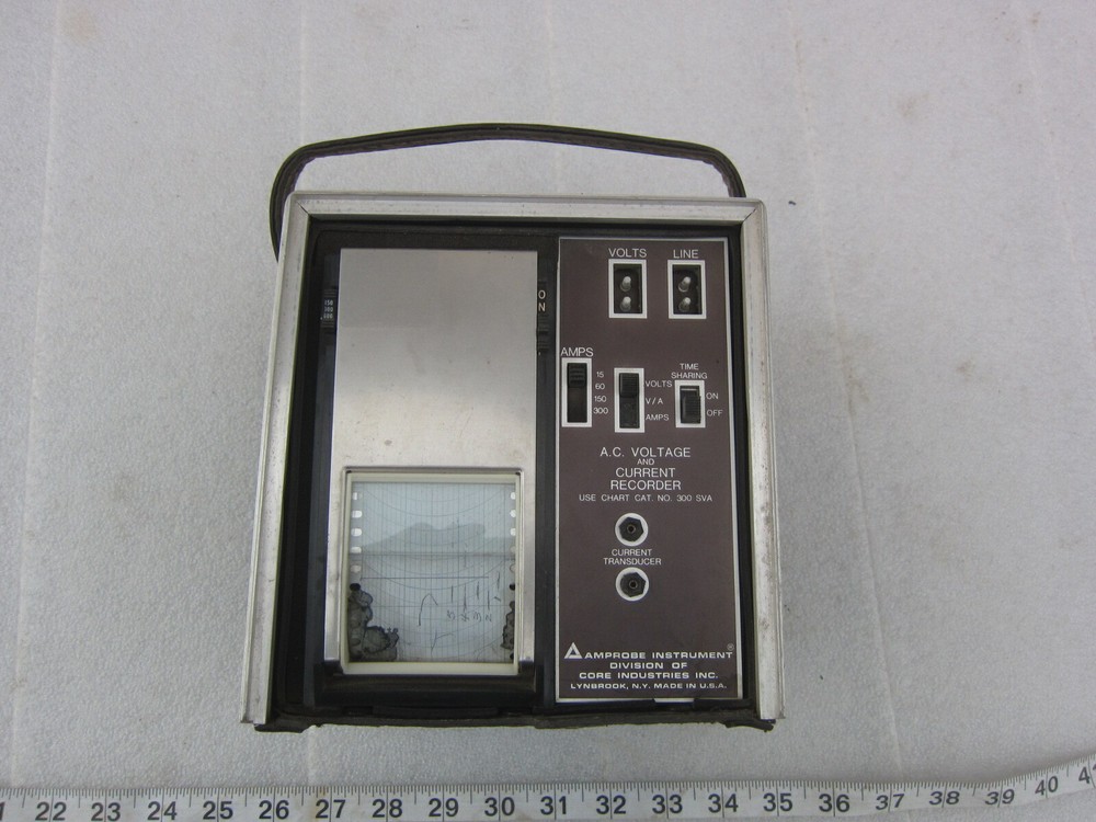Amprobe Instrument AC Voltage & Current Recorder, Used