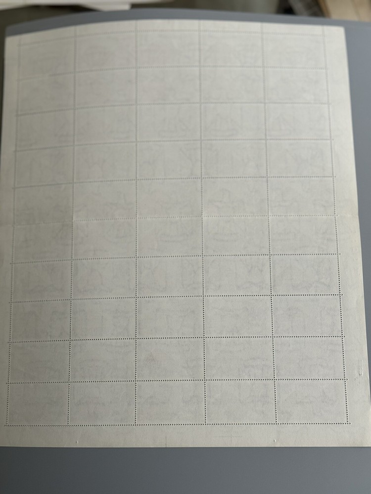 egypt pyramid stamps Whole Sheet MNH