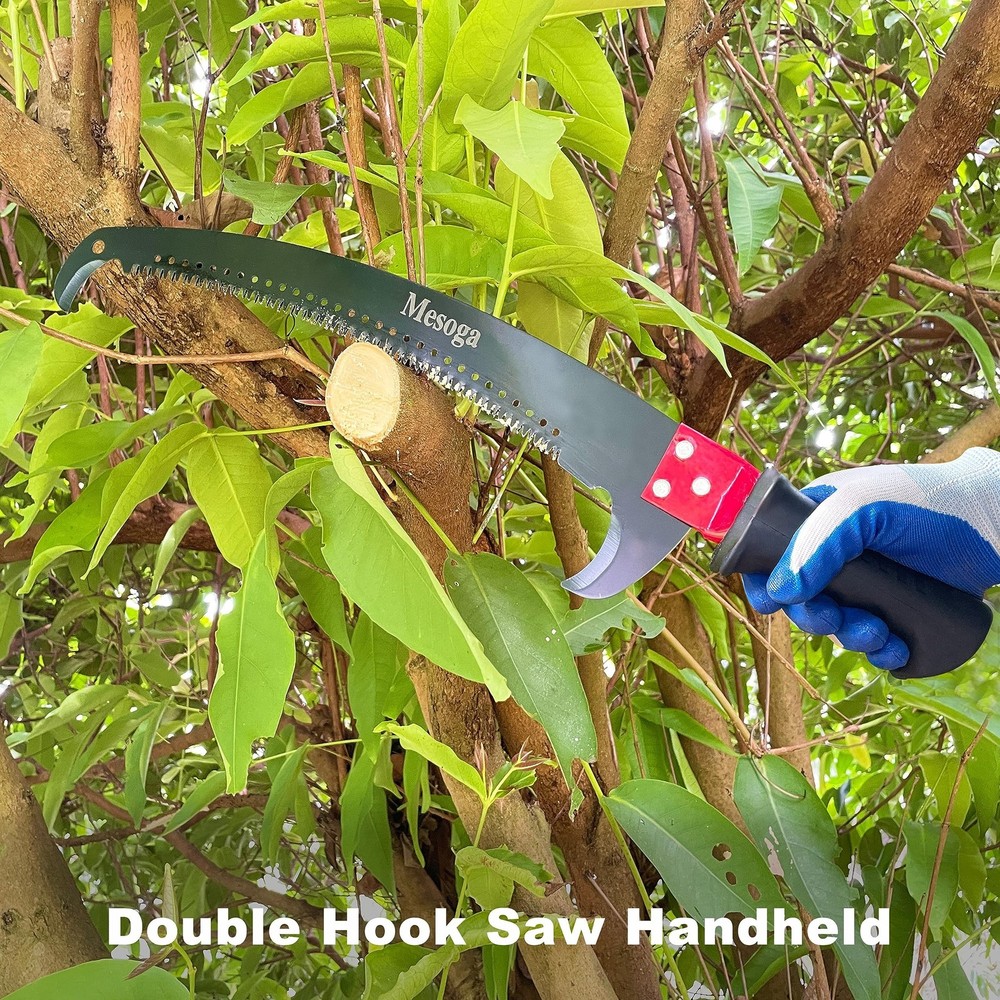 5-13FT Tree Trimmer Pole Saw, Tree Pruner Extendable, Long Handle Pruning She...