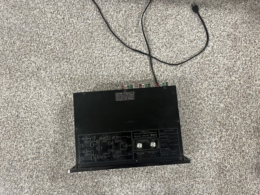 McIntosh c26 Solid State Preamplifier