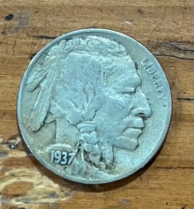 1937-D Buffalo Nickel
