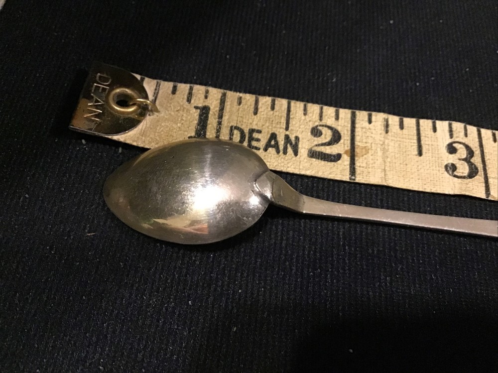 Antique 800 Silver Souvenir Spoon Berlin Germany Small Monument