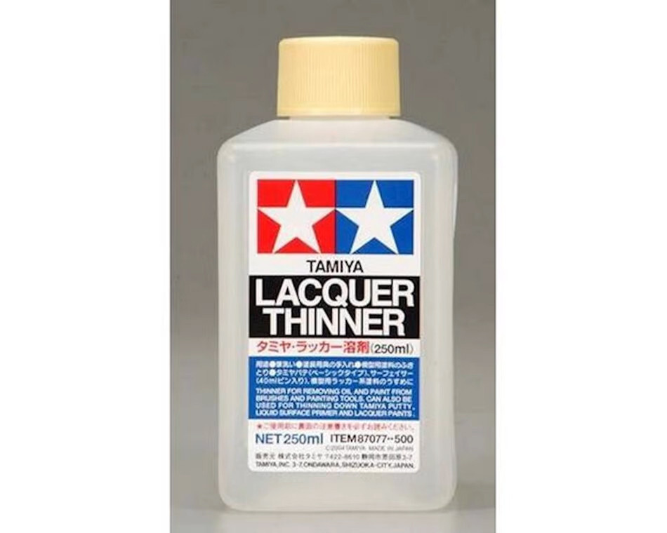 TAMIYA TAM87077 Lacquer Thinner 250ml