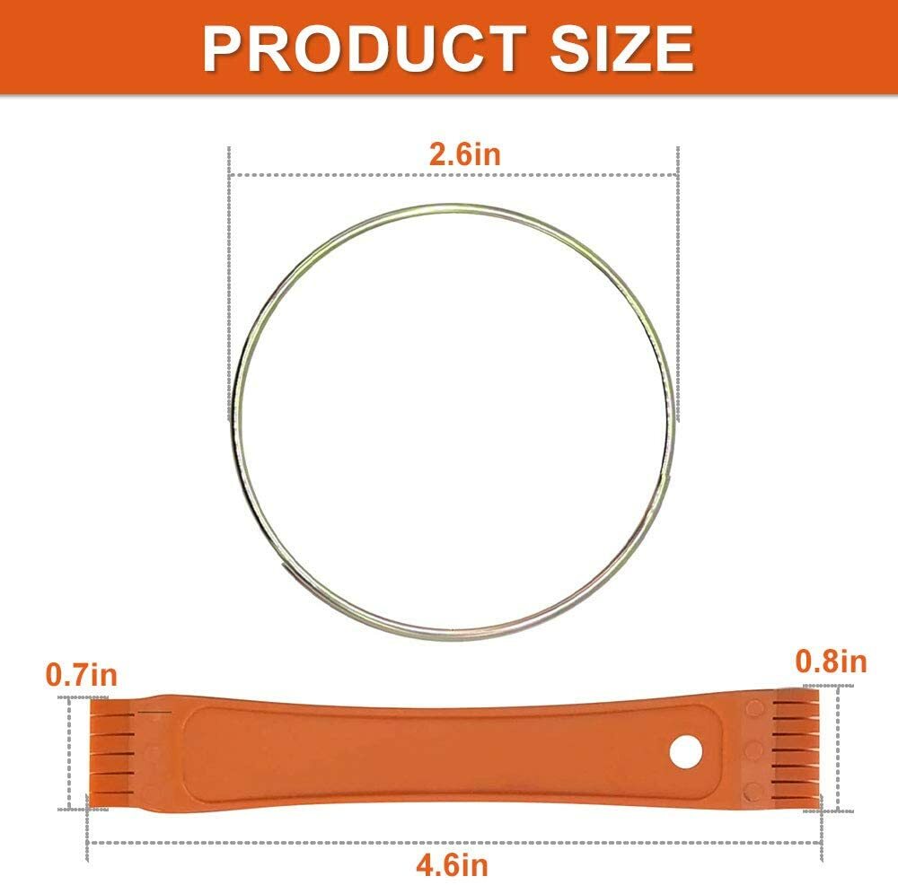 FCR6 Ring Fin Comb Set for Air Conditioner Coil Straighten Evaporator Condensor