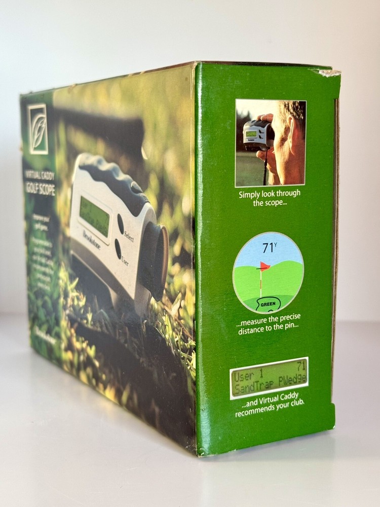 Brookstone Virtual Caddy 5 x 20 Digital Magnification Golf Scope Rangefinder