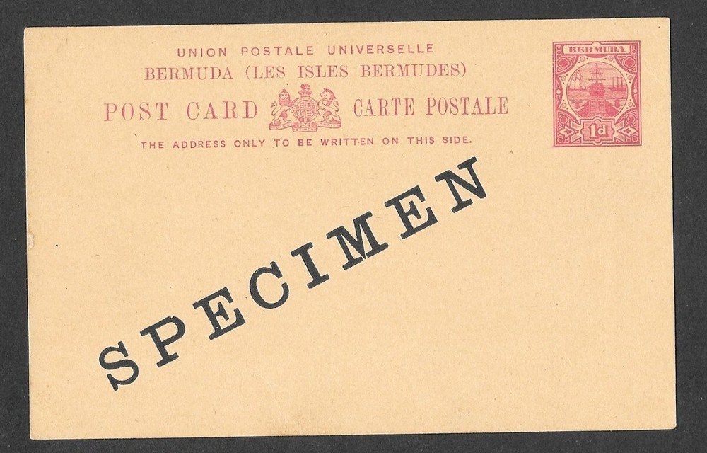 Bermuda - Postal Stationery - specimen