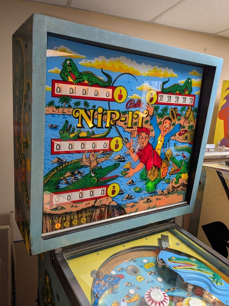 1973 Bally Nip-It Pinball Machine - 4 Player Fun!